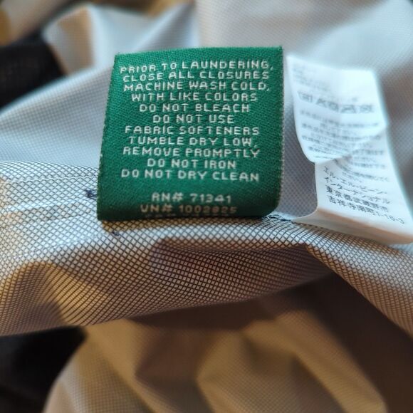 L.L. Bean Meridian Rain Coat Womens 2X Plus Black Long Hooded Outdoor - Picture 7 of 8